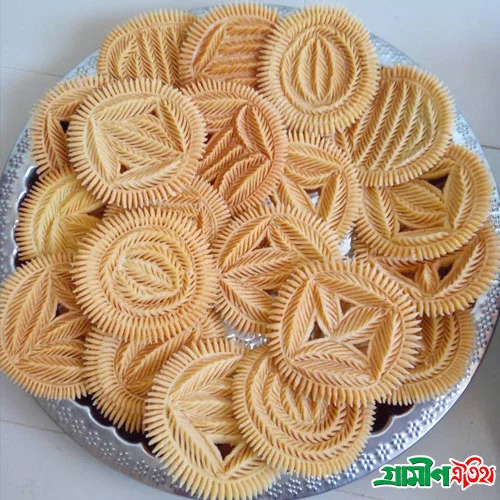 নকশি পিঠা শিরা ছাড়া
